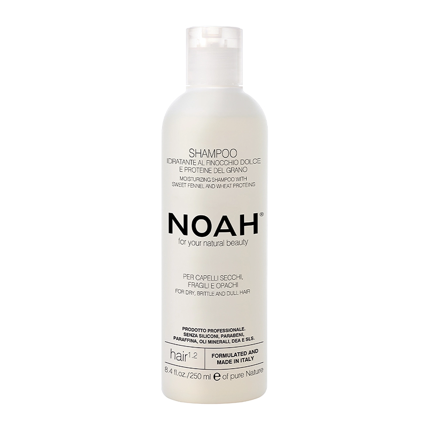 Noah - Moisturizing Shampoo with Sweet Fennel - Feuchtigkeitsspendendes Haarshampoo - 250ml