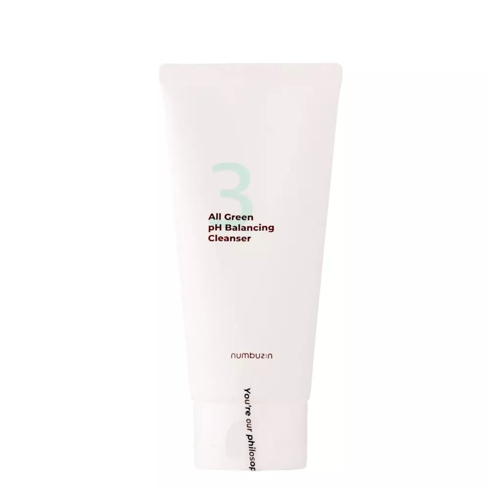 Numbuzin - No.3 - All Green pH Balancing Cleanser - Reinigungsgel für das Gesicht - 120ml