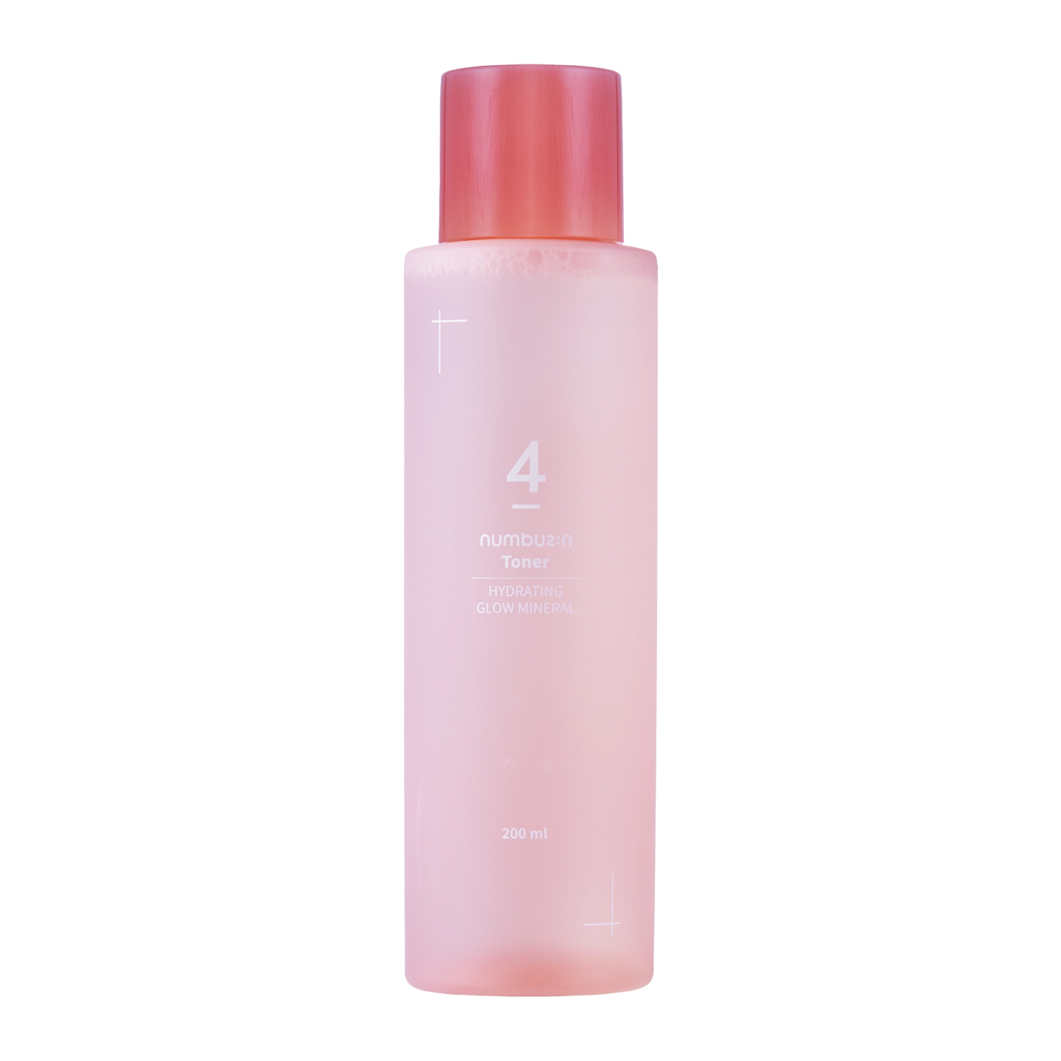 Numbuzin - No.4 Hydration Glow Mineral Toner -Mineralisches feuchtigkeitsspendendes Gesichtswasser - 200ml