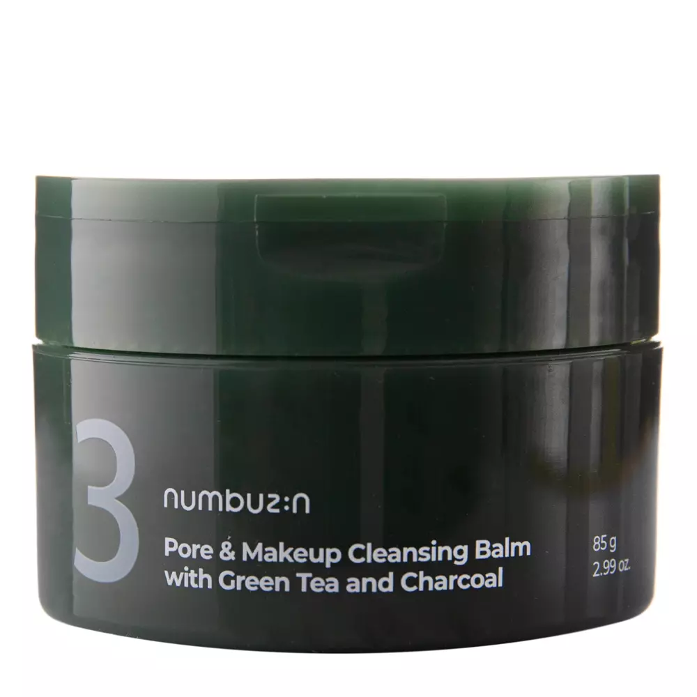 Numbuzin - Pore&Makeup Cleansing Balm With Green Tea And Charcoal - Gesichtsreinigungsbalsam - 85g 