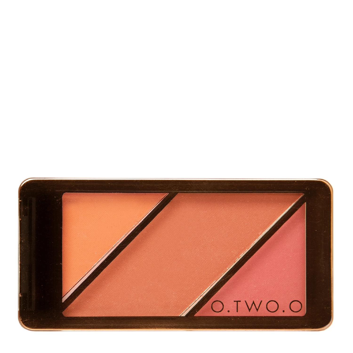 O.TWO.O - 3 in 1 Rouge Highlighter Contour - Rouge Set - 01 Pinkish - 10g