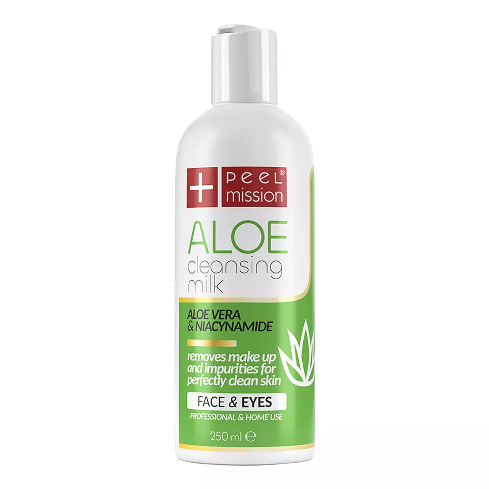 Peel Mission - Aloe Cleansing Milk Face & Eyes - Sanfte Make-up-Entfernungsmilch - 250ml