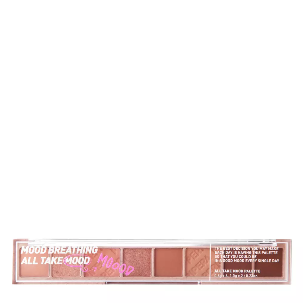 Peripera - All Take Mood Palette - Lidschattenpalette - 01 Mood Breathing - 6.8g