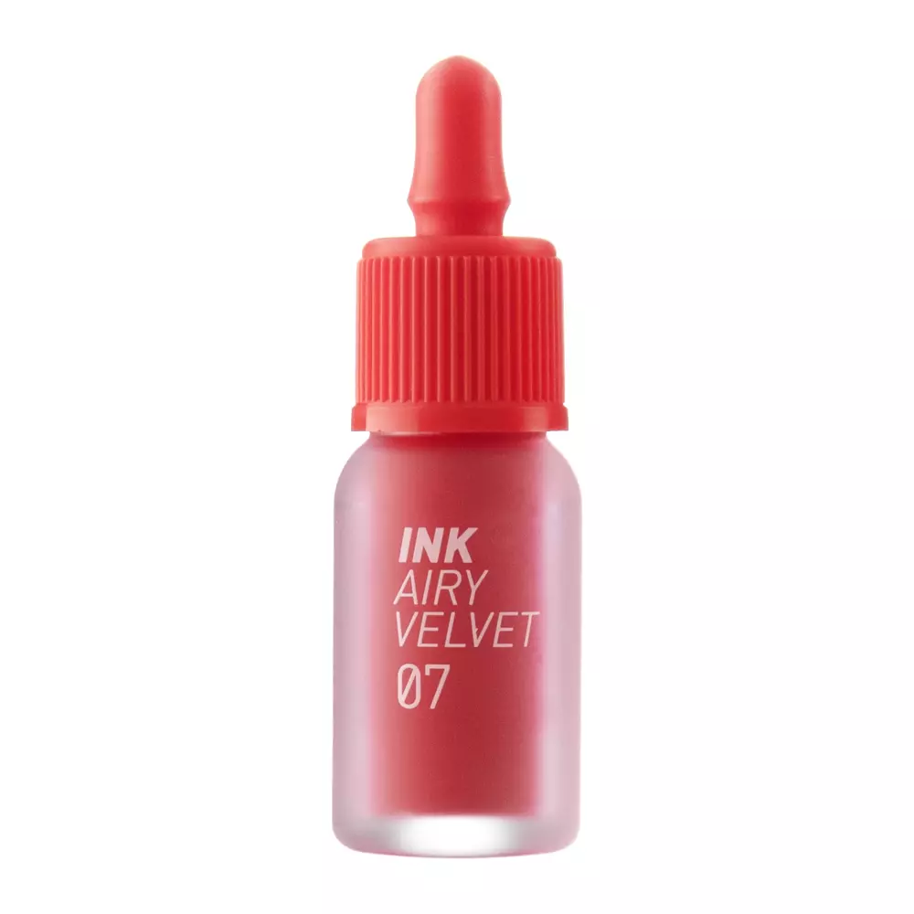 Peripera - Ink Airy Velvet - Lip Tint - 007 Heart Grapefruit- 4g