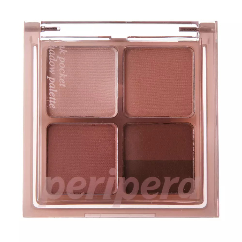 Peripera - Ink Pocket Shadow Palette - Lidschattenpalette - 004 You Know What Mute Is - 4 x 1.6g