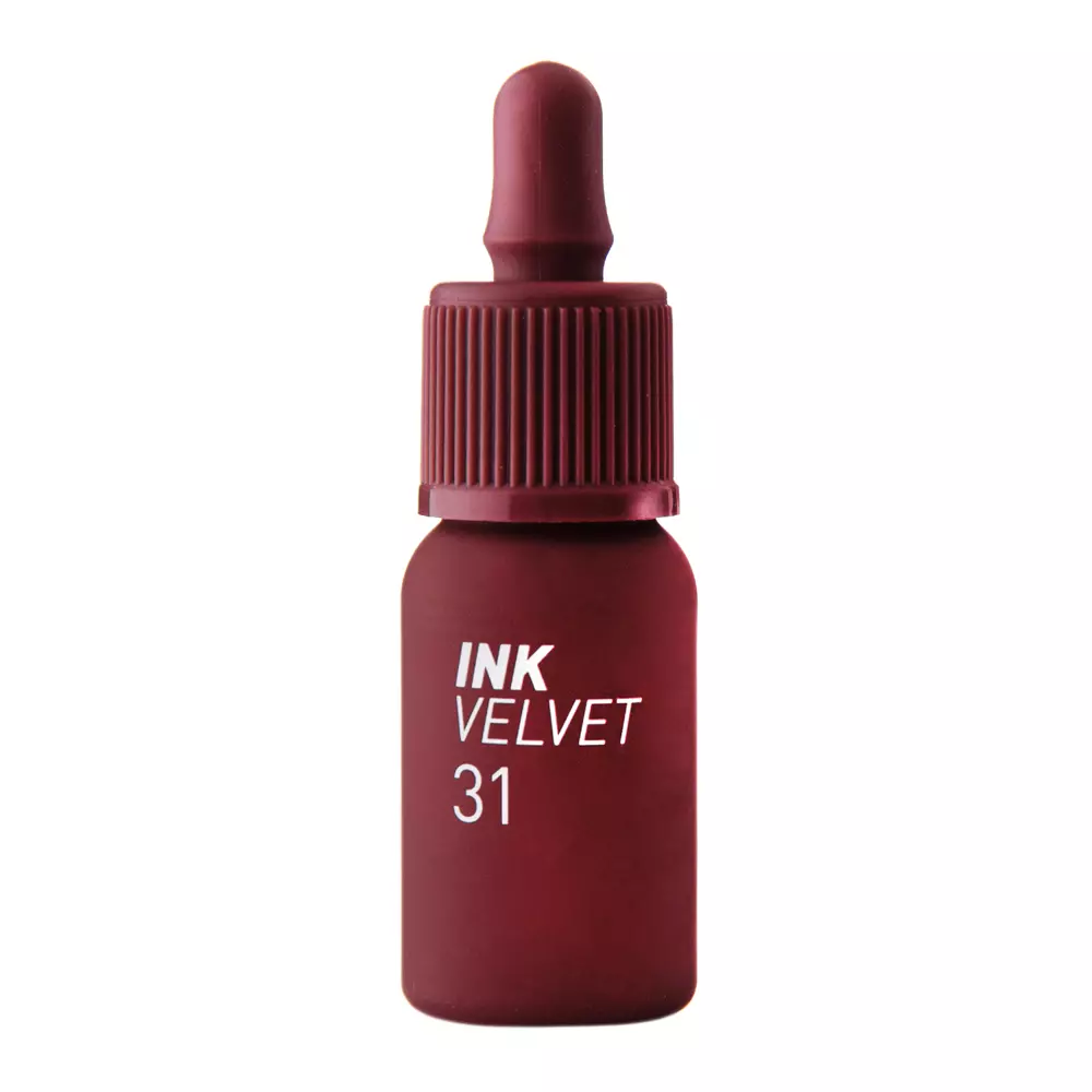 Peripera - Ink The Velvet - Lip Tint - 31 Wine Nude - 4g