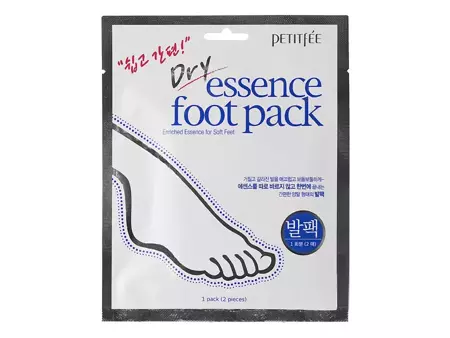Petitfee - Dry Essence Foot Pack - Glättende Fußmaske - 2 Stück