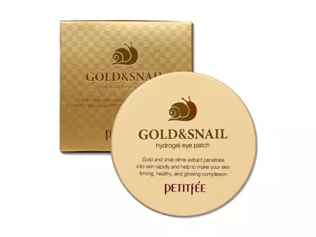 Petitfee - Gold & Snail Hydrogel Eye Patch  - Hydrogel Augenpads - 30 Sets
