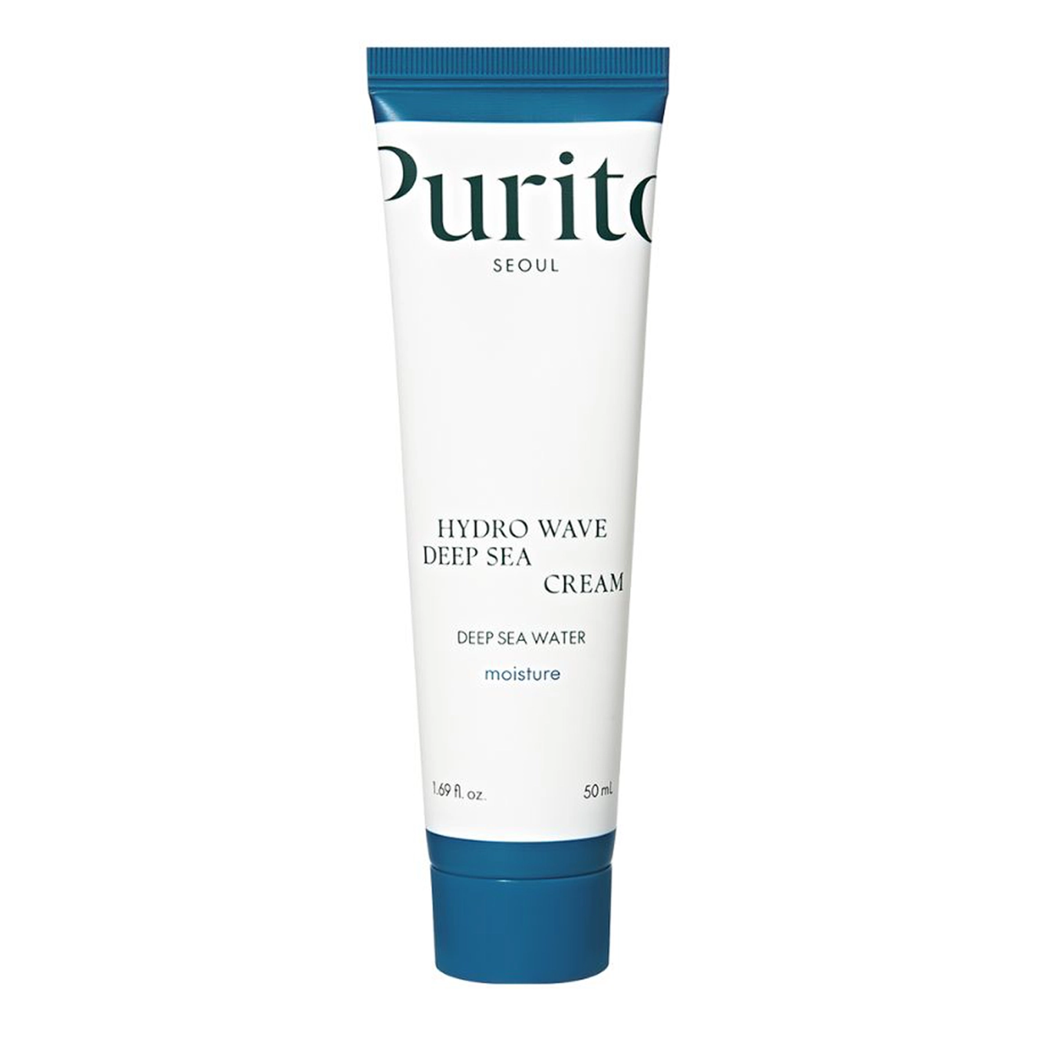 Purito Seoul - Hydro Wave Deep Sea Cream - Intensiv feuchtigkeitsspendende Creme auf Basis von Meerwasser - 50ml