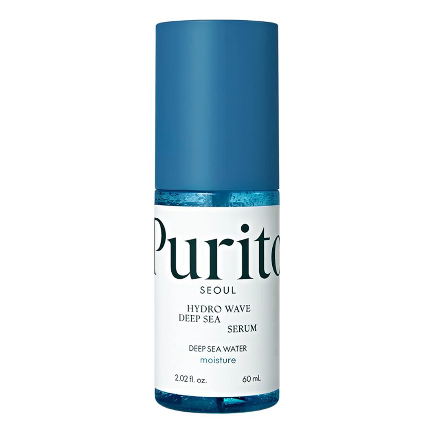 Purito Seoul - Hydro Wave Deep Sea Serum - Intensiv feuchtigkeitsspendendes Serum mit Meerwasser - 60ml