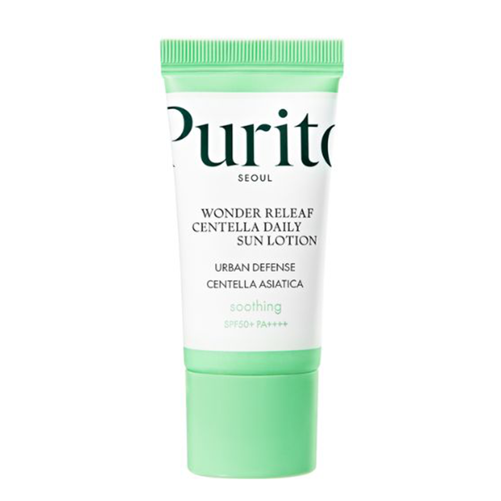 Purito Seoul - Wonder Releaf Centella Daily Sun Lotion SPF 50+ PA++++ - Ultraleichter Sonnenschutz - 15ml