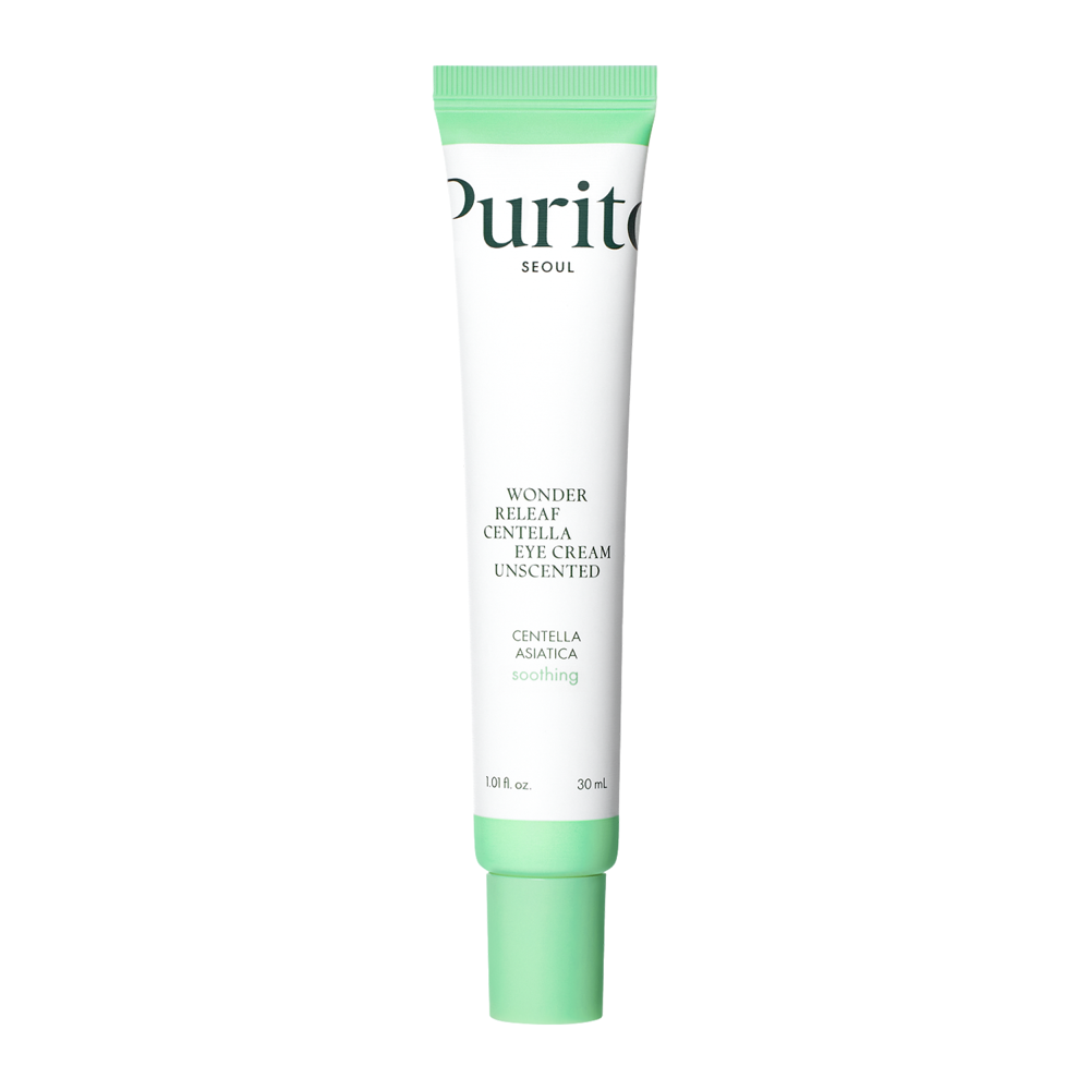 Purito Seoul - Wonder Releaf Centella Eye Cream Unscented - Unparfümierte Creme für die Augenpartie - 30ml