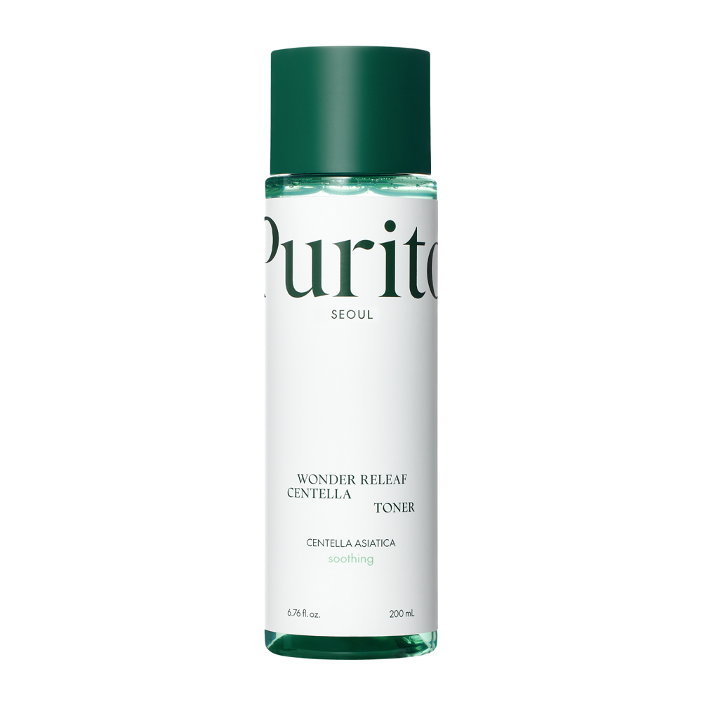 Purito Seoul - Wonder Releaf Centella Toner  - Linderndes Gesichtswasser mit Centella Asiatica Extrakt - 200ml