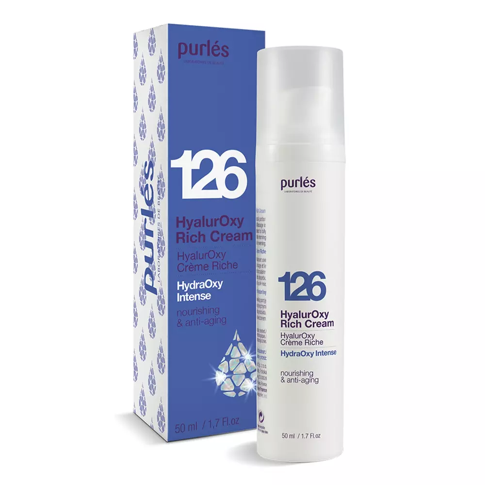 Purles - 126 - Hyaluroxy Rich Cream - Feuchtigkeitsreiche Gesichtscreme - 50ml