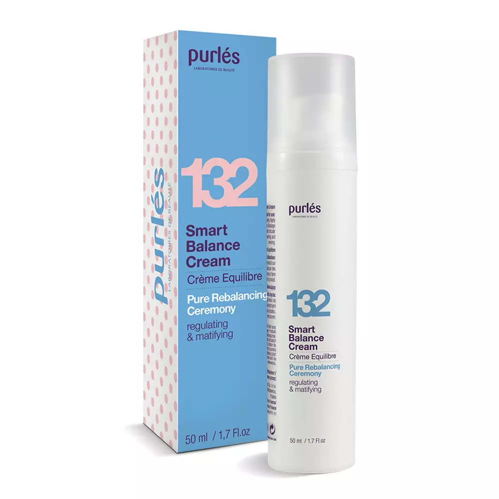 Purles - 132 - Smart Balance Cream - Ausgleichende Creme für Problemhaut - 50ml