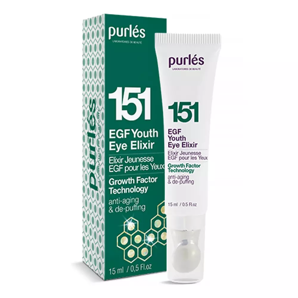 Purles - 151 - EGF Youth Eye Elixir - Jugendelixier unter die Augen - 15ml