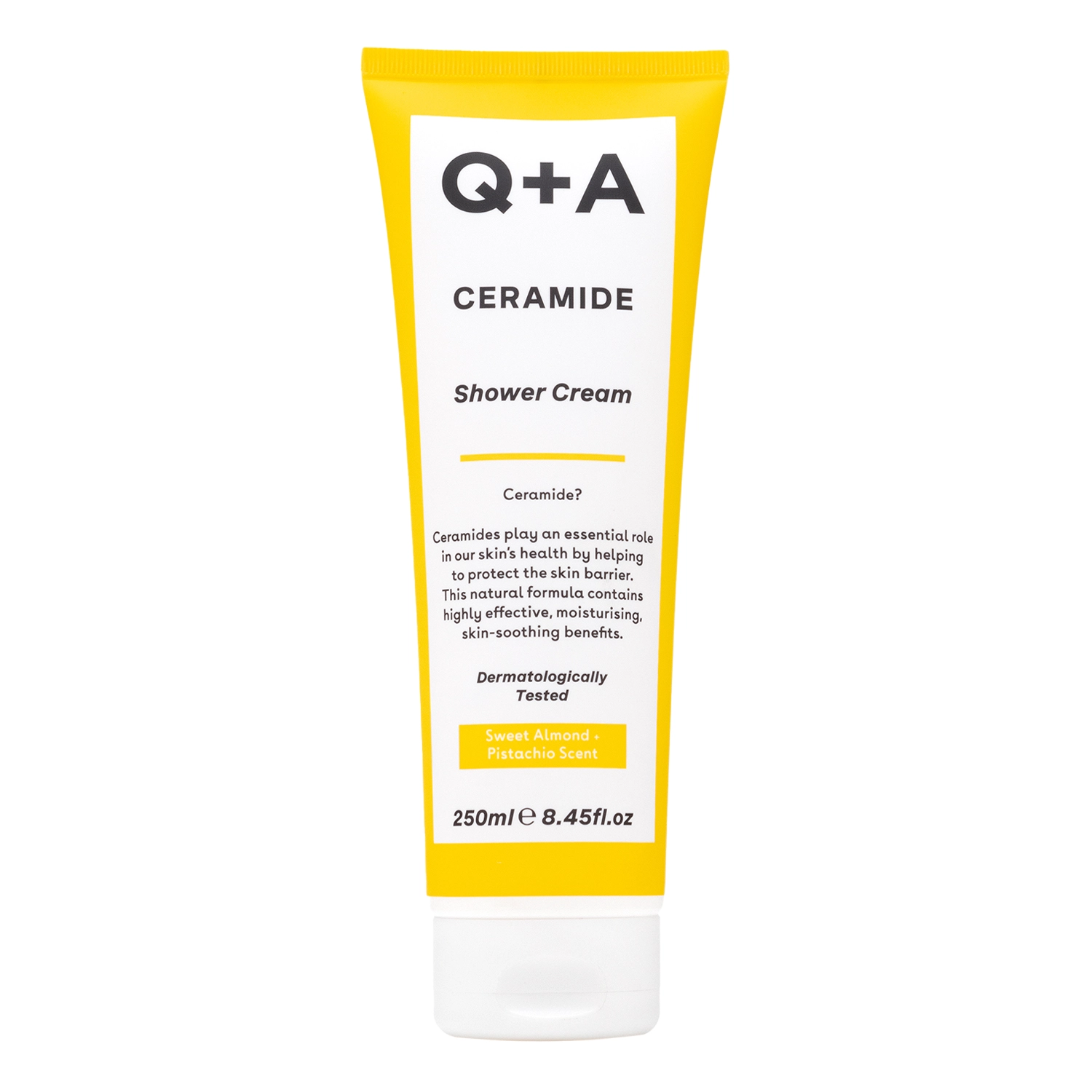 Q+A - Ceramide Shower Cream - Körperreinigungscreme mit Ceramiden - 250ml