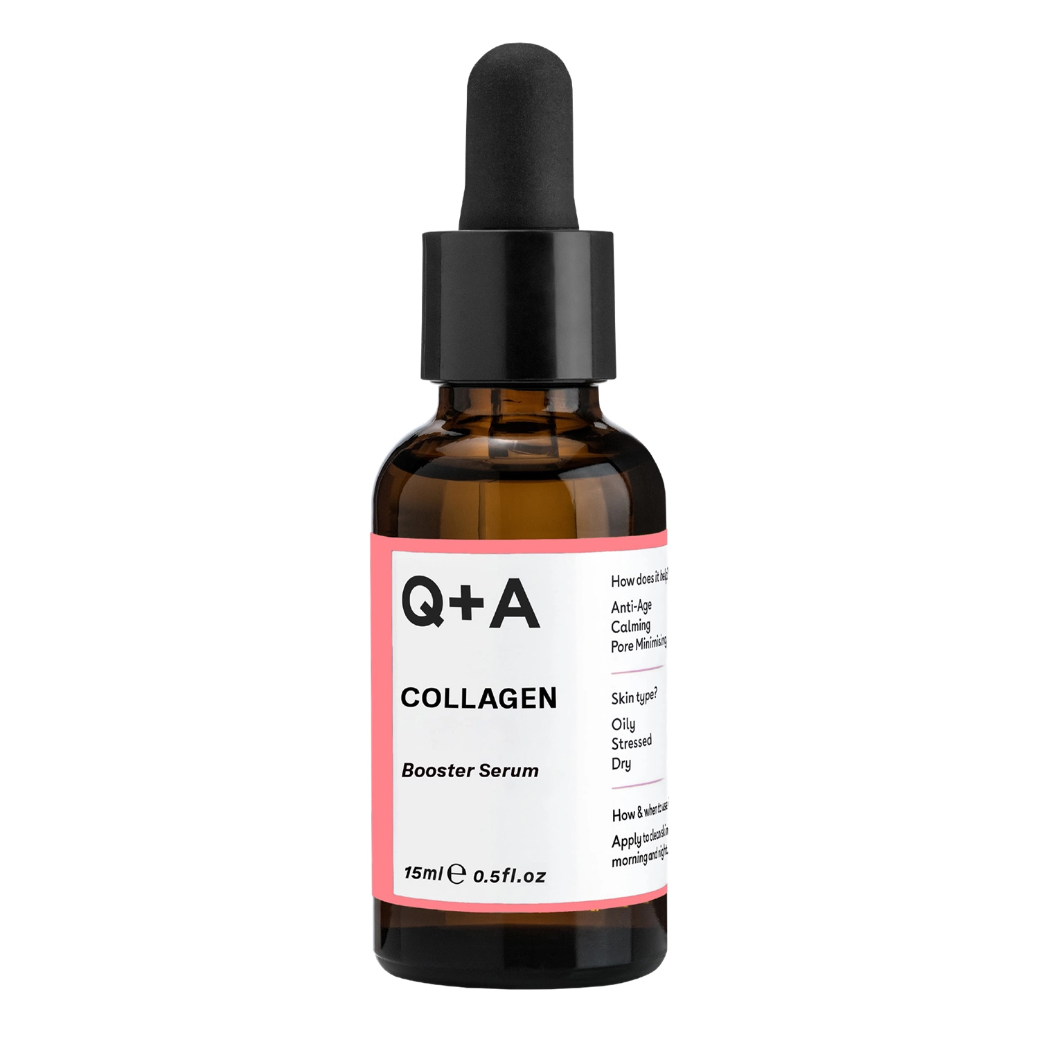 Q+A - Collagen Booster Serum - Gesichtsserum mit Kollagen - 15ml