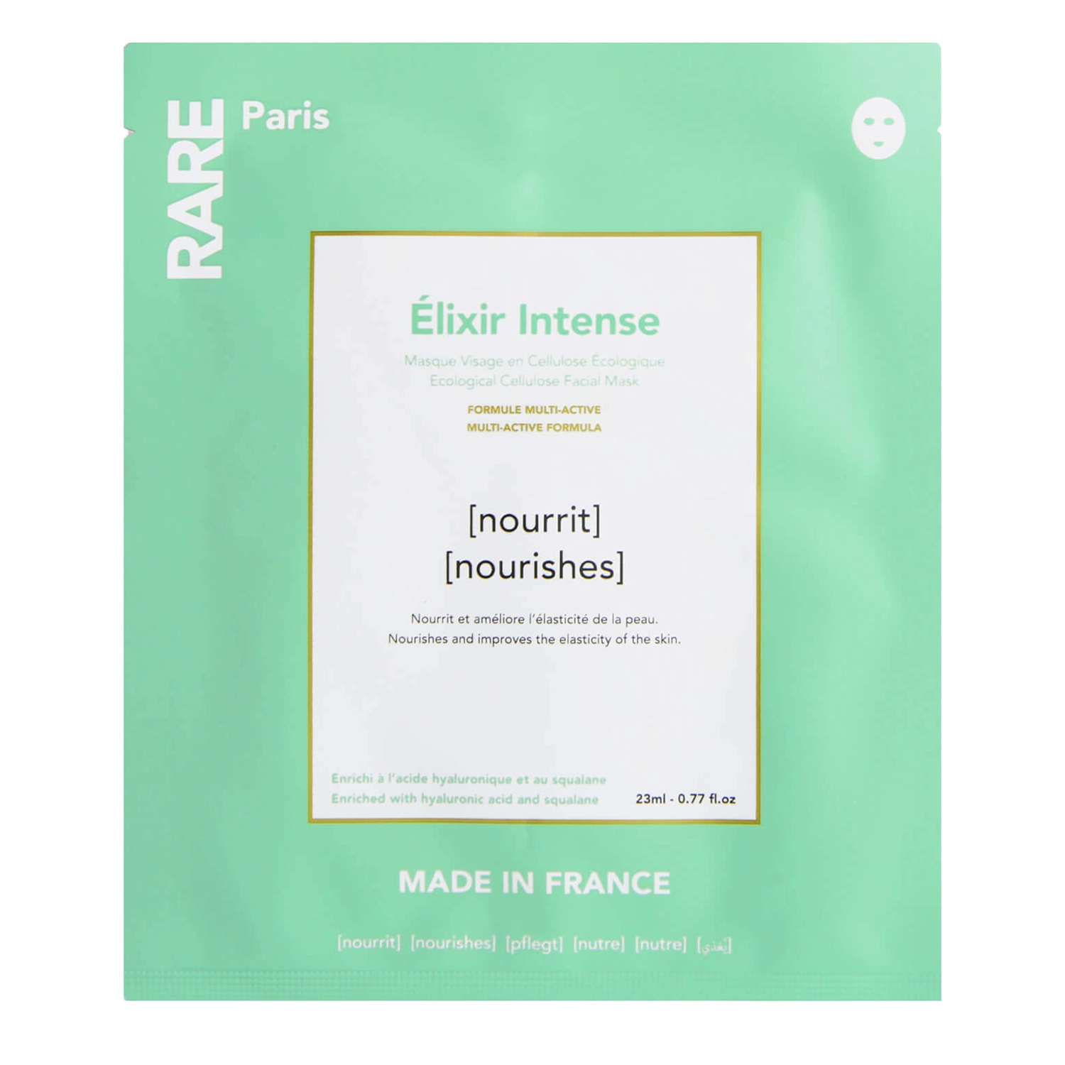 Rare Paris - Élixir Intense - Nährende Tuchmaske - 1Stück/23ml