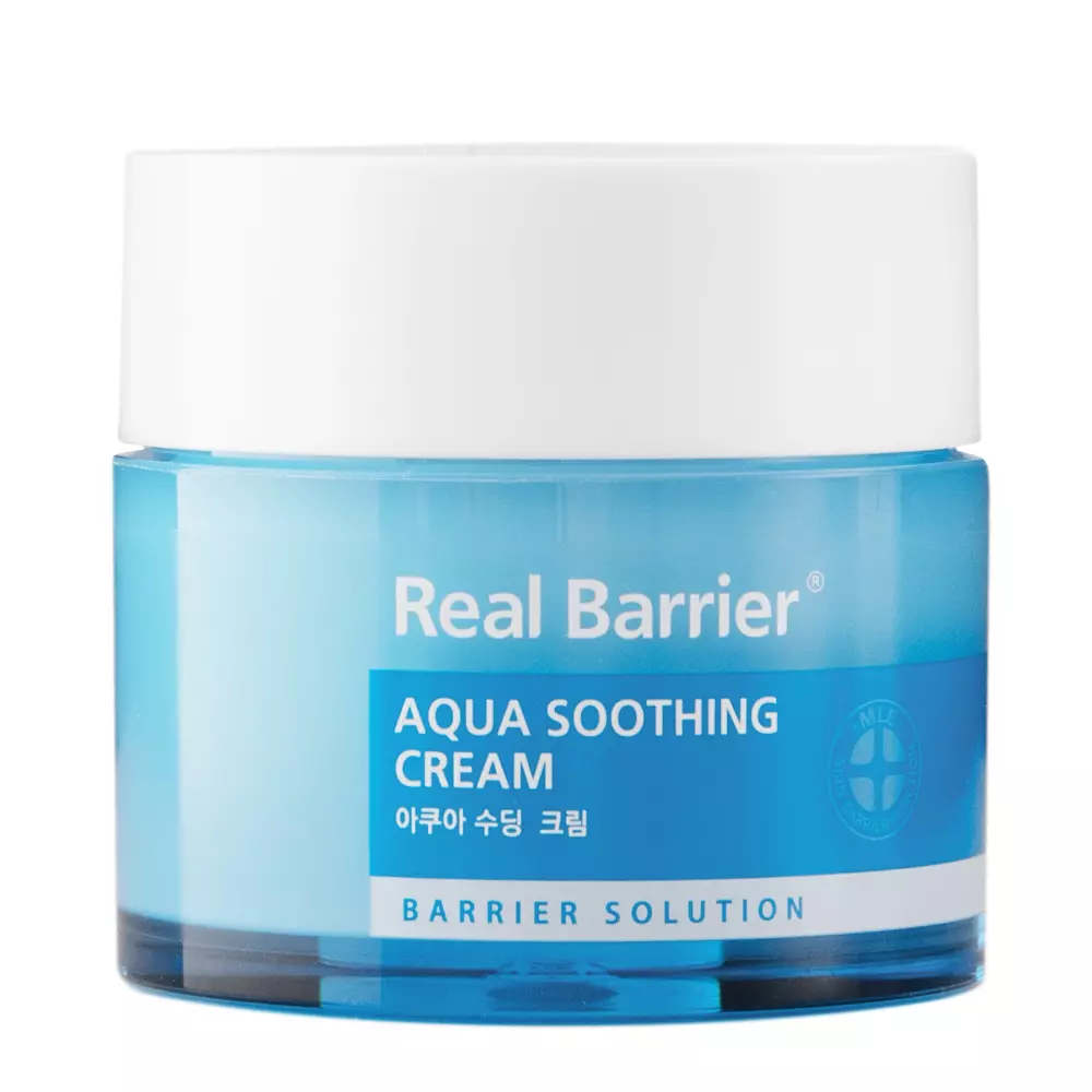 Real Barrier - Aqua Soothing Cream - feuchtigkeitsspendende Gesichtscreme - 50ml