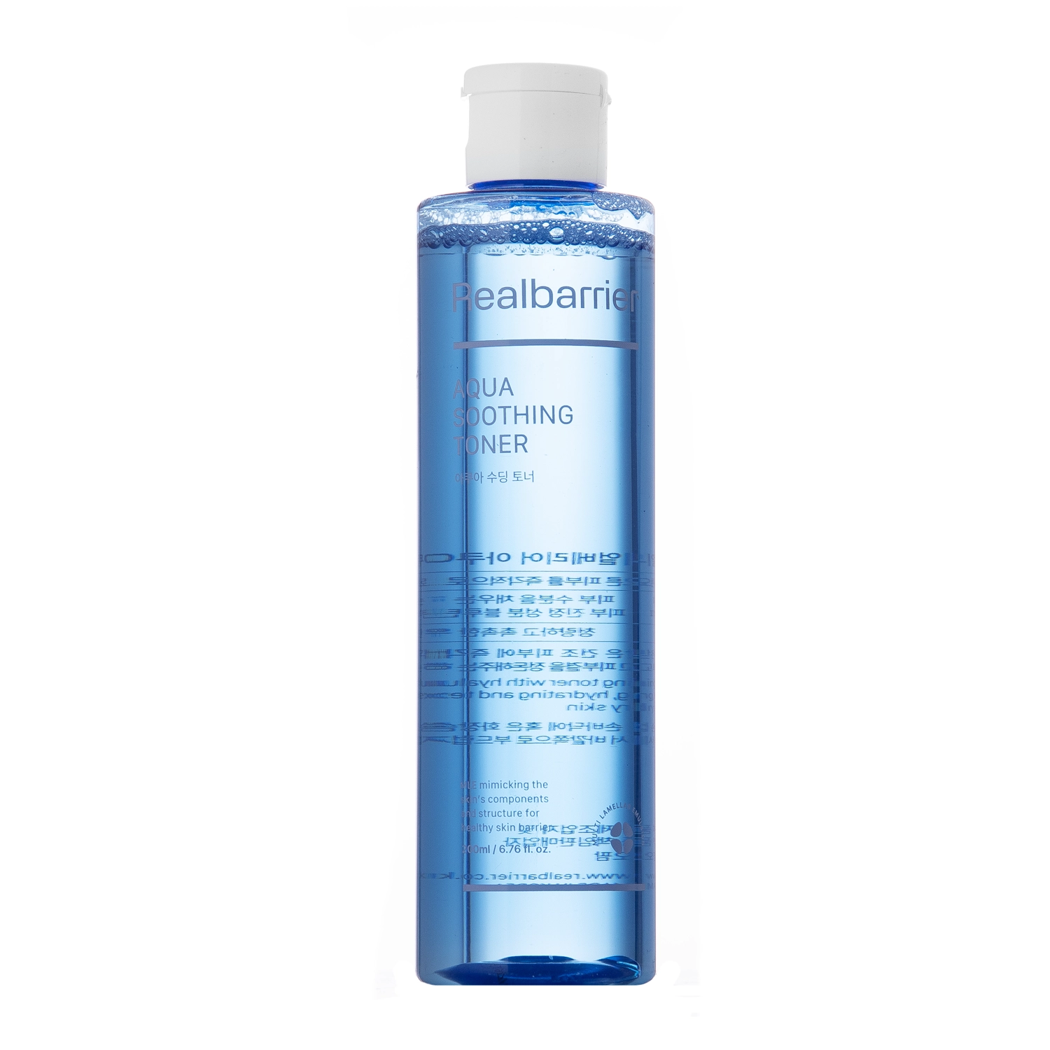 Real Barrier - Aqua Soothing Toner - Feuchtigkeitsspendendes Gesichtswasser - 200ml