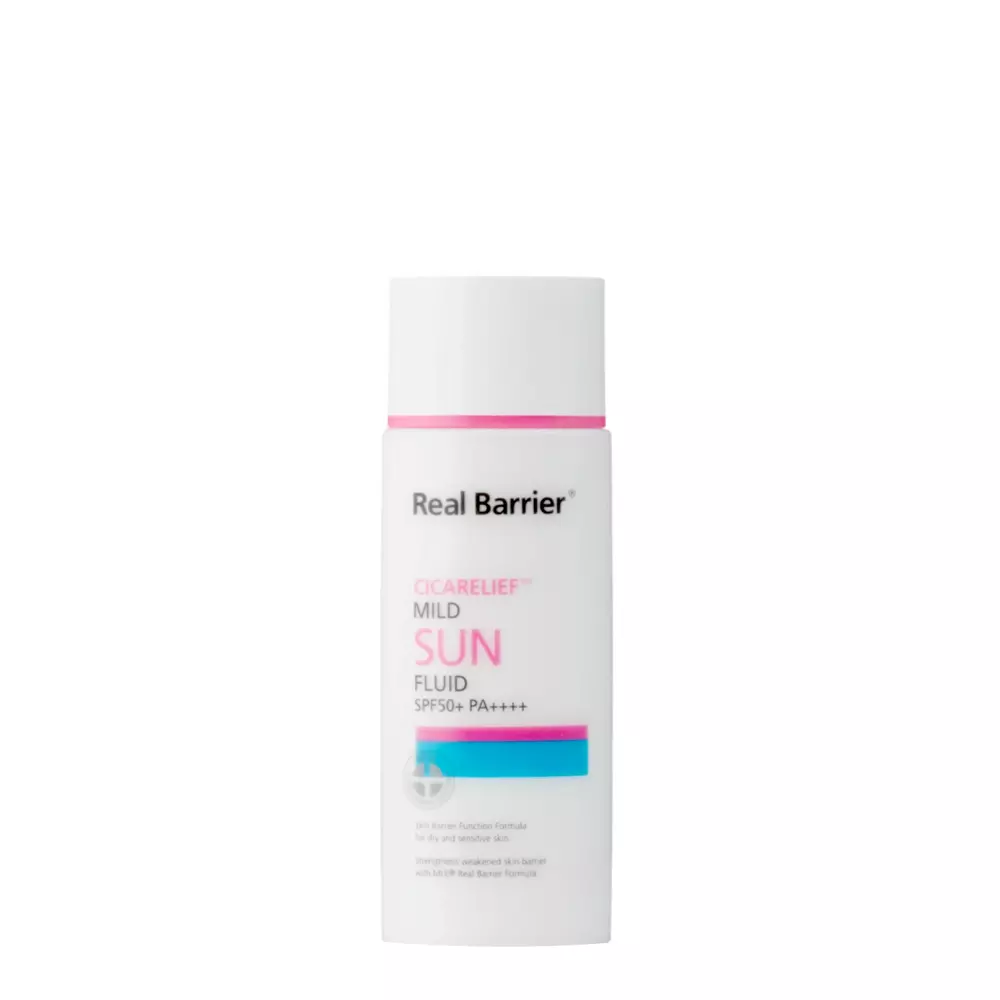 Real Barrier - Cicarelief Mild Sun Fluid SPF50 PA++++ - Sonnenschutz Fluid - 55ml