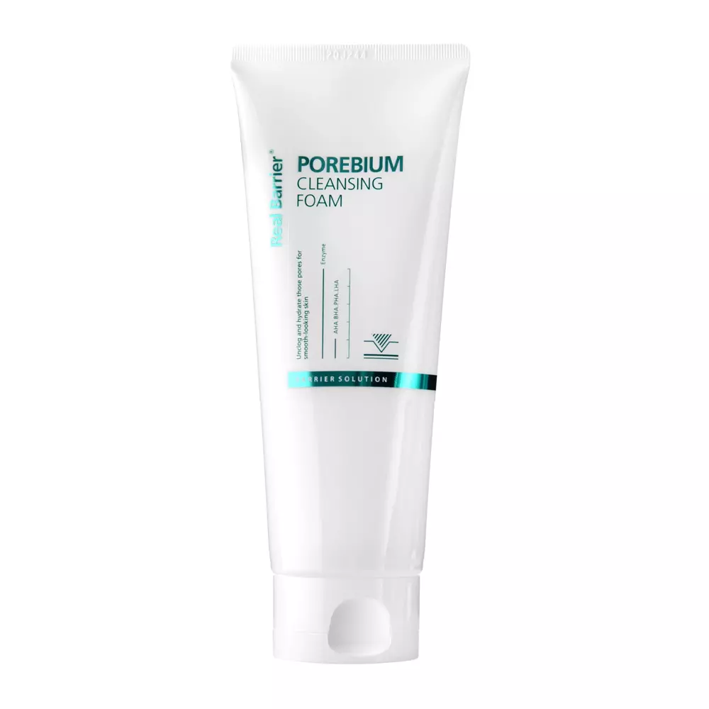 Real Barrier - Porebium Cleansing Foam - Sanftes Peeling für das Gesicht - 150ml