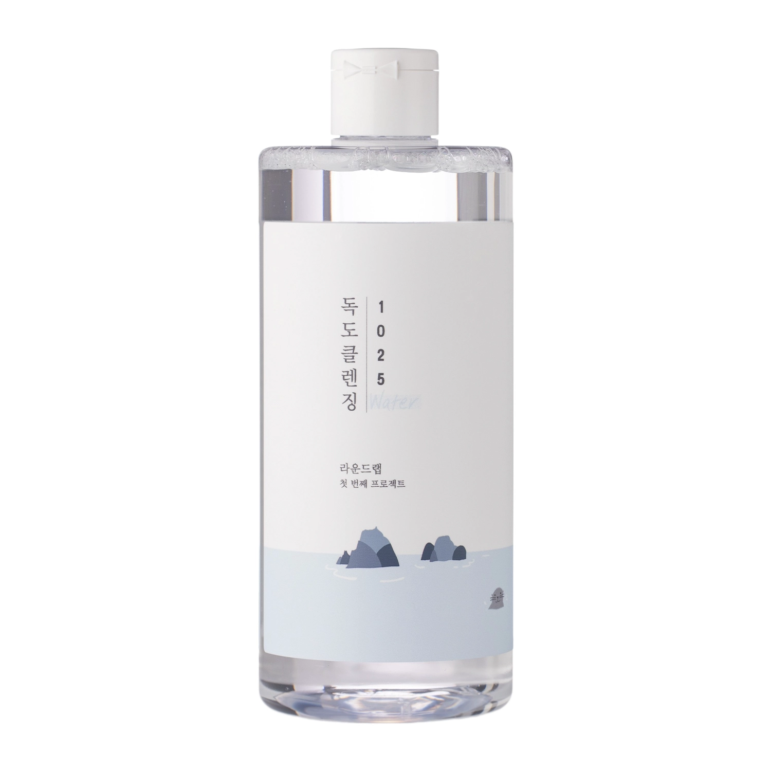 Round Lab - 1025 Dokdo Cleansing Water - Feuchtigkeitsspendende Mizellenlotion - 400ml