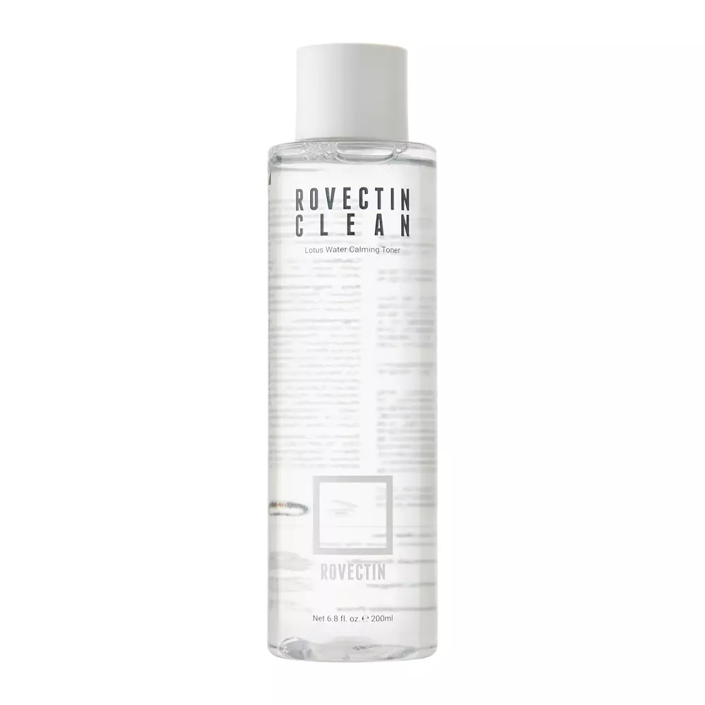 Rovectin - Clean Lotus Water Calming Toner - Lindernde Lotuswasser-Basis - 200ml