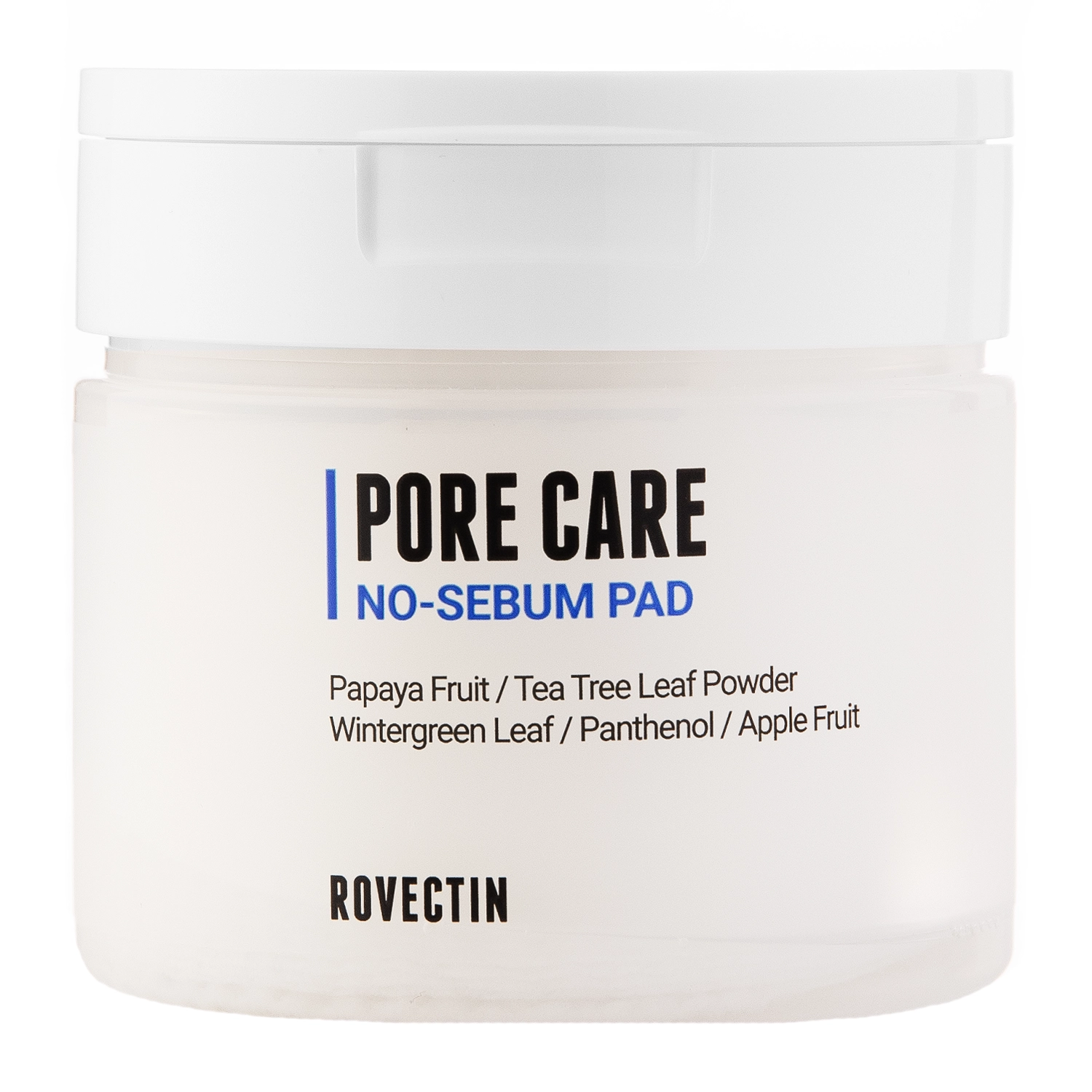 Rovectin - Pore Care No-Sebum Pad - Reinigende tonisierende Pads - 60pcs