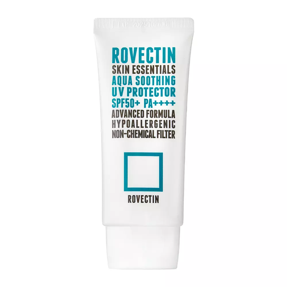 Rovectin - Skin Essentials Aqua Soothing UV Protector SPF50+/PA++++ - Mineralfilter-Gesichtscreme - 50ml 