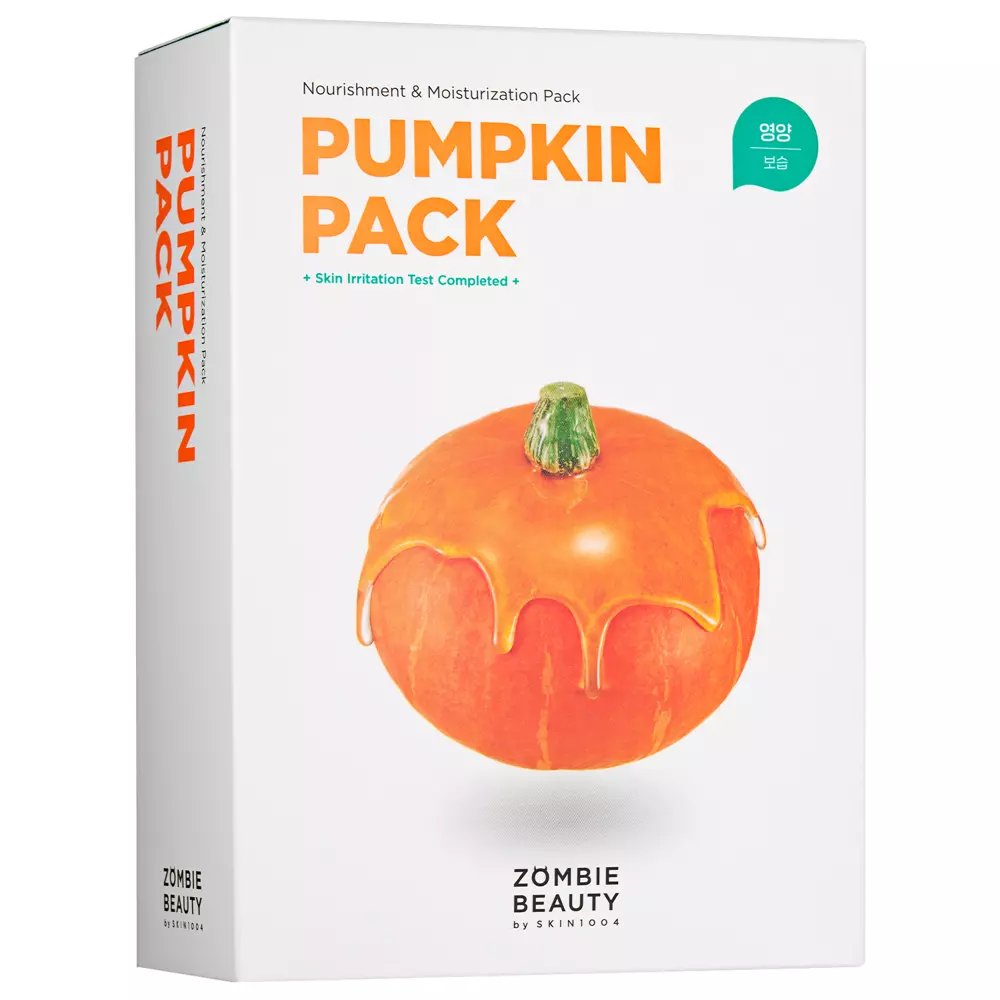 SKIN1004 - Zombie Beauty Pumpkin Pack - Nährendes Gesichtsmasken-Set - 16 Stk. x 4g