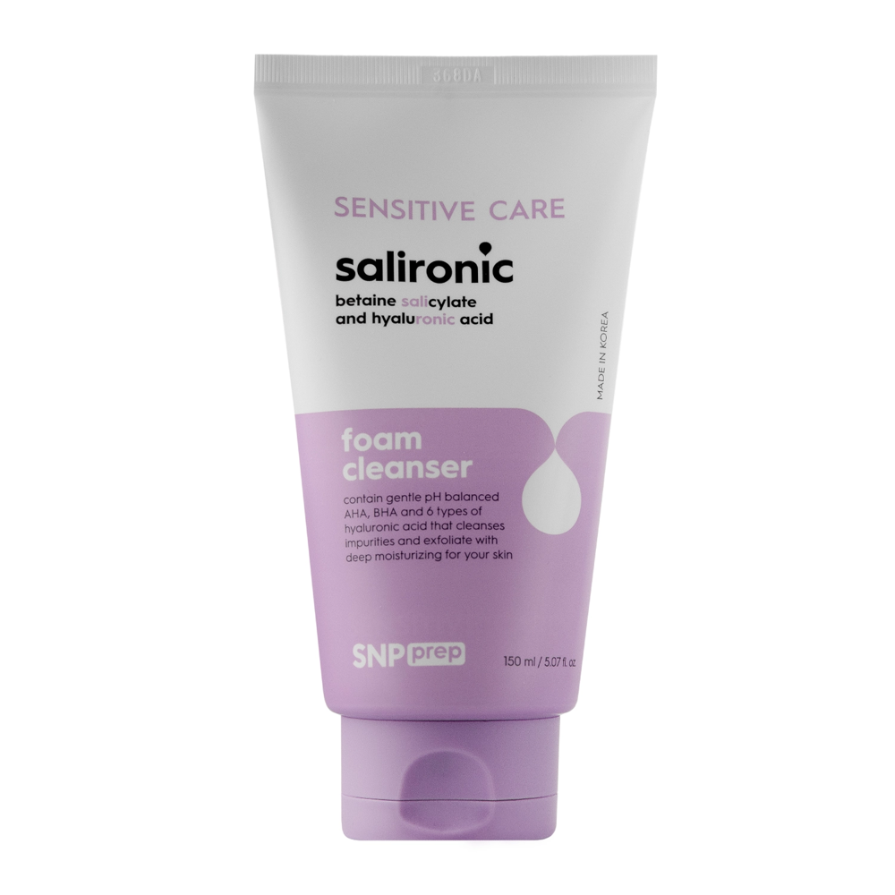 SNP - Prep Salironic Foam Cleanser - Reinigender Gesichtsschaum mit Salicylsäure - 150ml