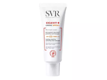 SVR - Cicavit+ Creme SPF50+ - Lindernde und regenerierende Creme mit sehr hohem Sonnenschutz - 40ml