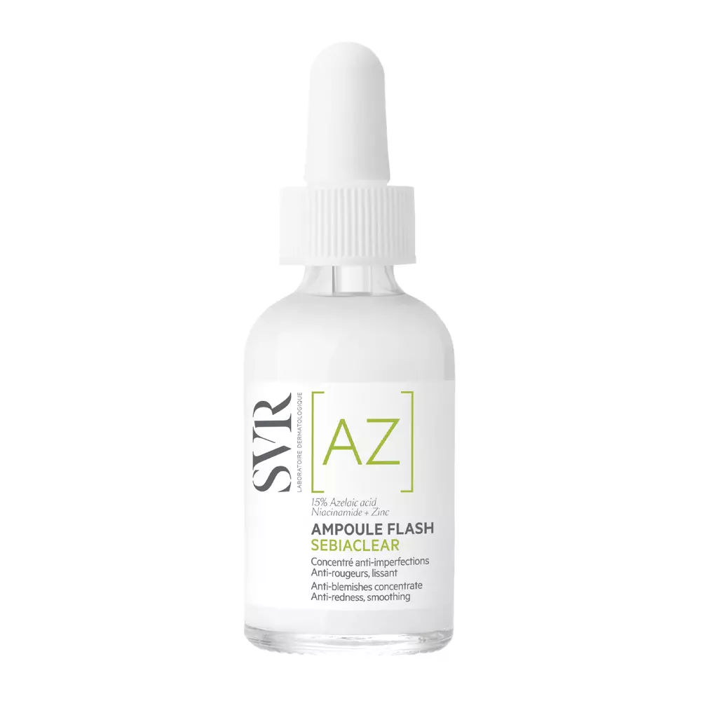 SVR - Sebiaclear Ampoule Flash - Serum zur Korrektur von Unreinheiten und Rötungen - 30ml