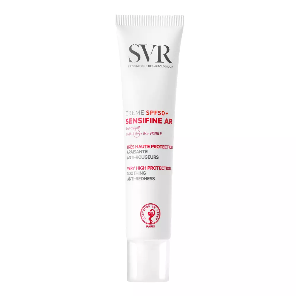 SVR - Sensifine AR Creme SPF50+ - Lindernde Creme mit sehr hohem Sonnenschutz für vaskuläre Haut - 40ml