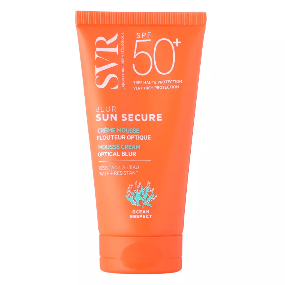 SVR - Sun Secure Blur SPF50+ - Sonnenschutzcreme mit hautausgleichenden Filtern- 50ml