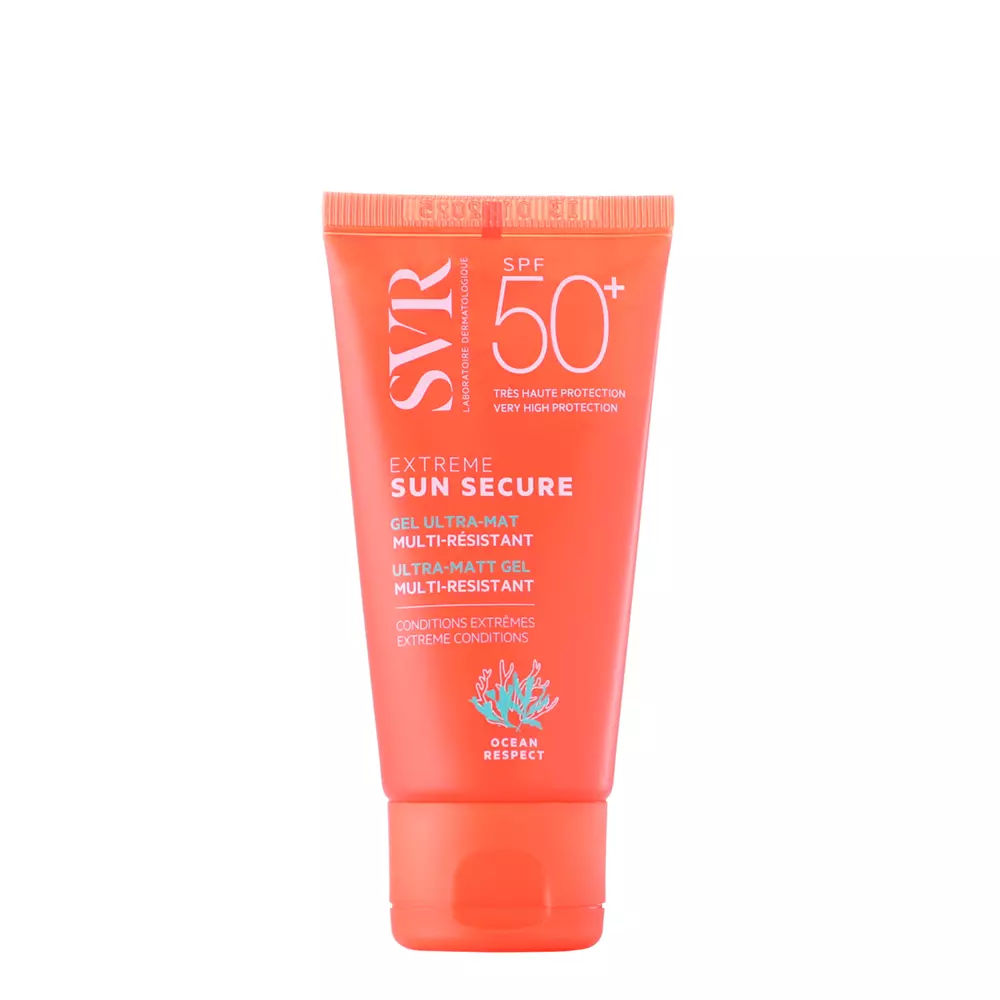 SVR - Sun Secure Extreme SPF50+ - Ultra-resistentes, mattierendes Schutzgel - 50ml