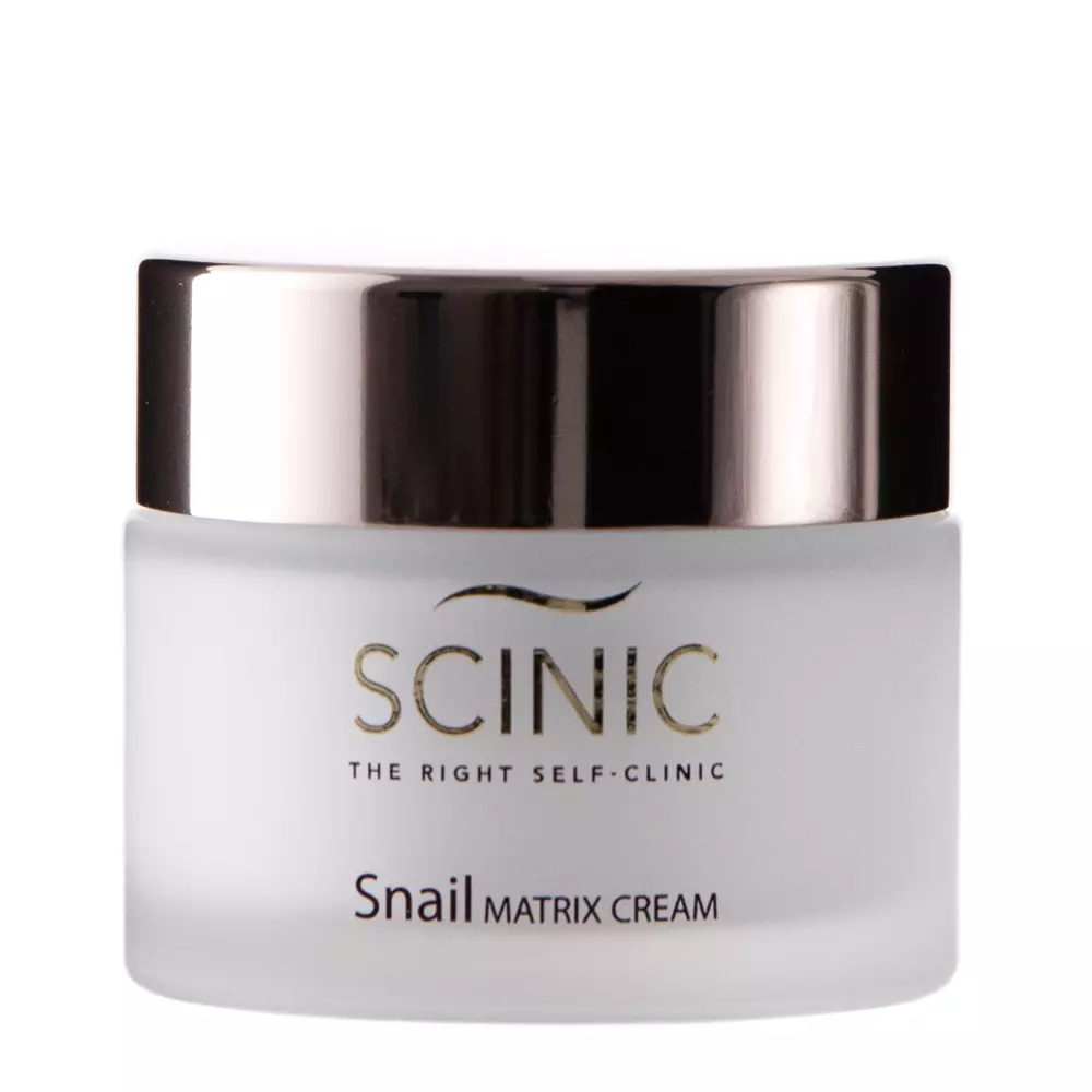 Scinic - Snail Matrix Cream - Feuchtigkeitsspendende und straffende Creme mit Schneckenschleim - 50ml