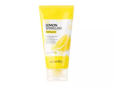 Secret Key - Lemon Sparkling Peeling Gel - Gesichtspeeling mit Zitrone - 120ml