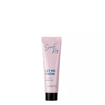 Secret Key - Let Me Know CC Cream SPF50+/PA+++ - feuchtigkeitsspendende CC-Creme mit Sonnenschutz - 30ml