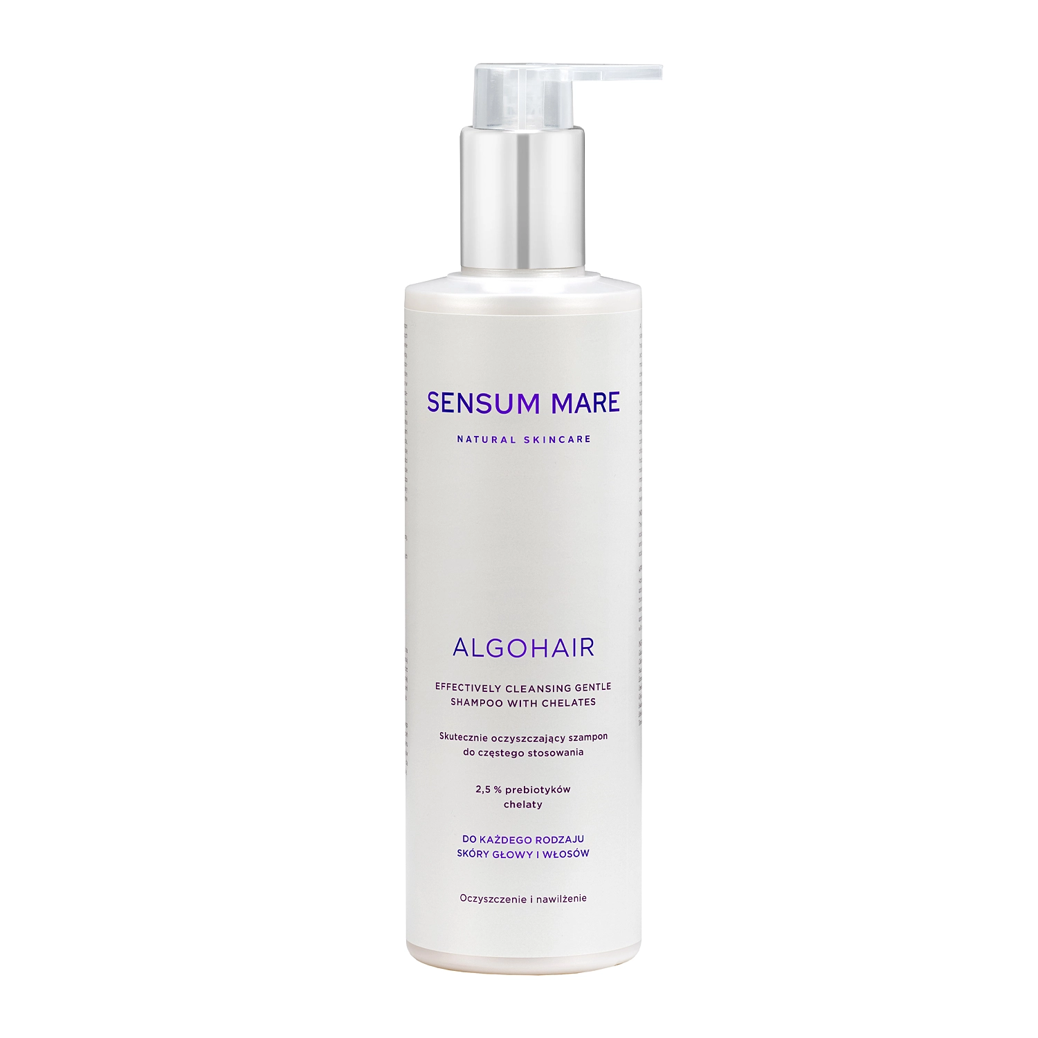 Sensum Mare - Algohair - Effctively Cleansing Gentle Shampoo with Chelates - Effektiv reinigendes sanftes Shampoo für die häufige Anwendung - 250ml