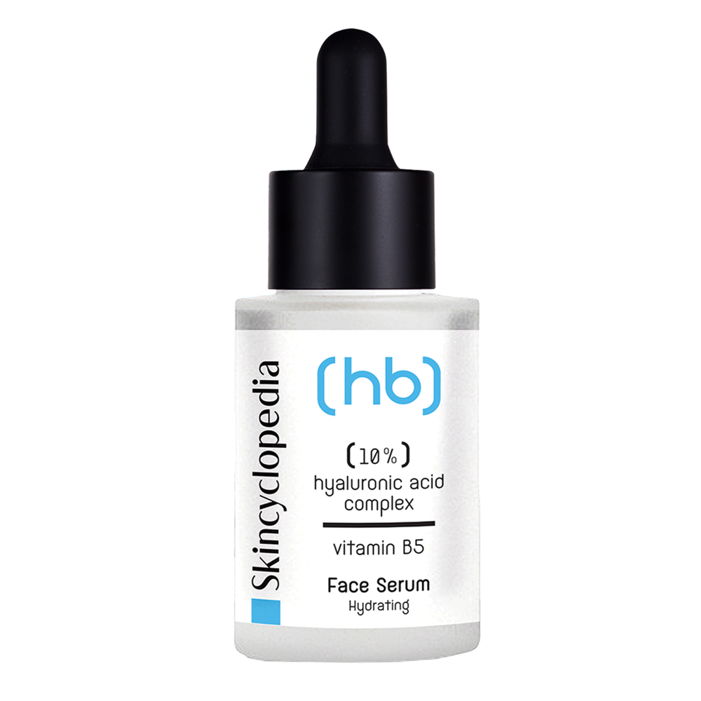 Skincyclopedia -  Face Serum 10% Hyaluronic Acid Complex + B5 - Feuchtigkeitsspendendes Gesichtsserum - 30ml