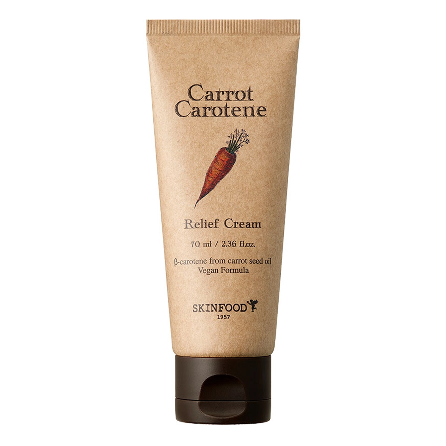 Skinfood - Carrot Carotene Relief Cream - Lindernde Gesichtscreme mit Karottenwurzelextrakt - 70ml