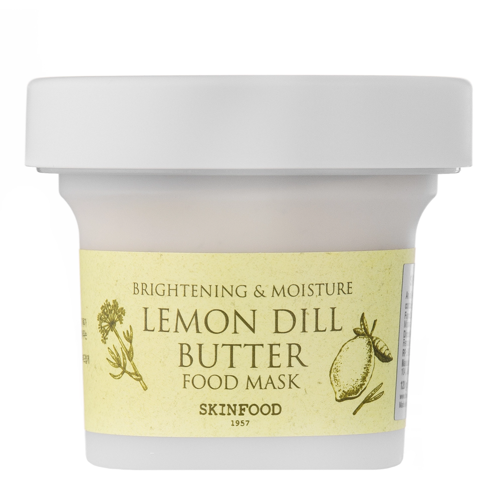 Skinfood - Lemon Dill Butter Food Mask - Aufhellende und feuchtigkeitsspendende Zitronenmaske - 120g