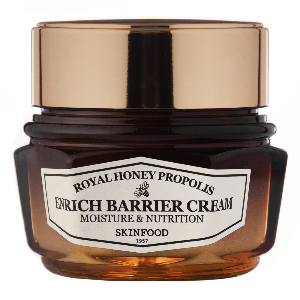 Skinfood - Royal Honey Propolis Enrich Barrier Cream - feuchtigkeitsspendende und reparierende Gesichtscreme - 63ml