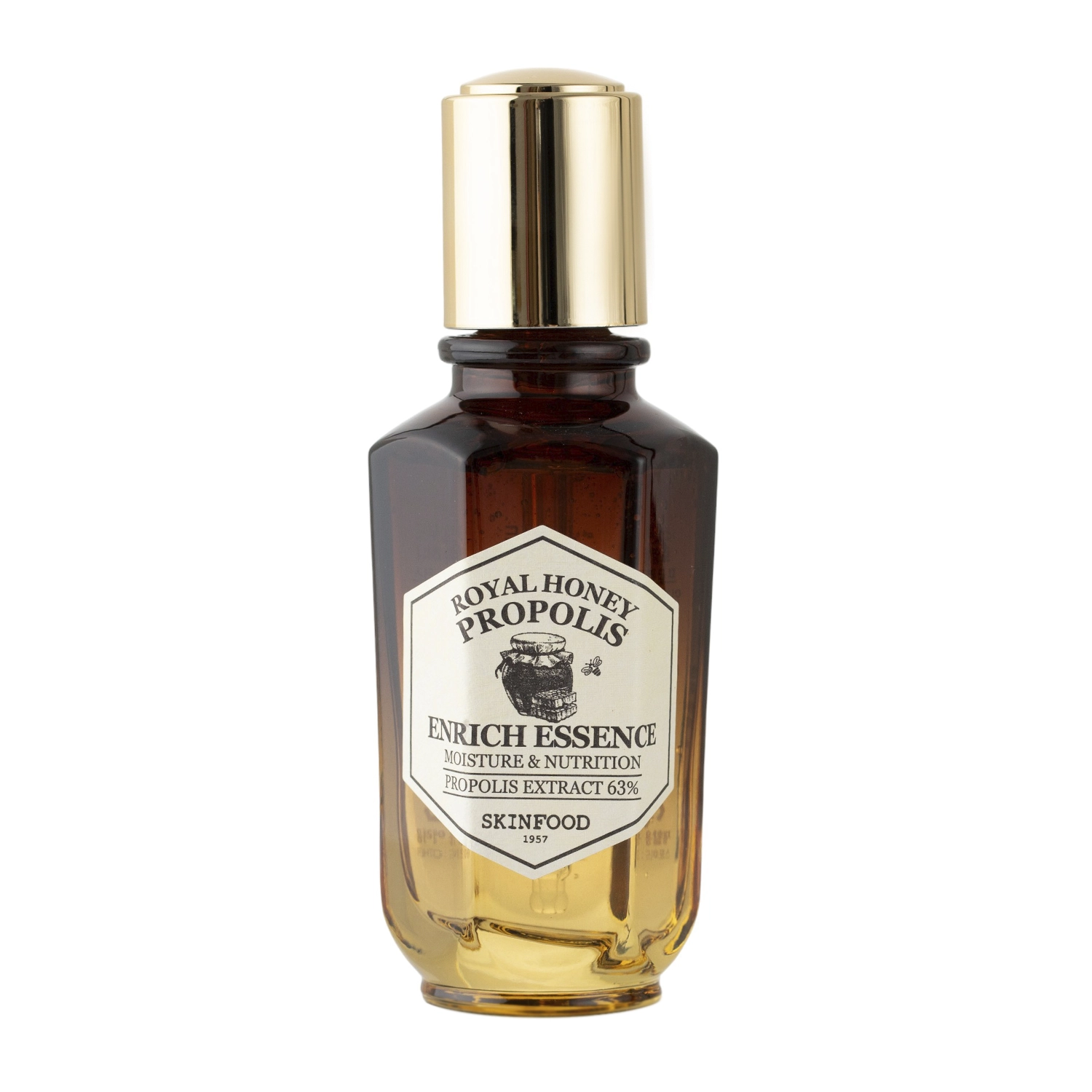 Skinfood - Royal Honey Propolis Enrich Essence - Feuchtigkeitsspendende und reparierende Gesichtsessenz - 50ml