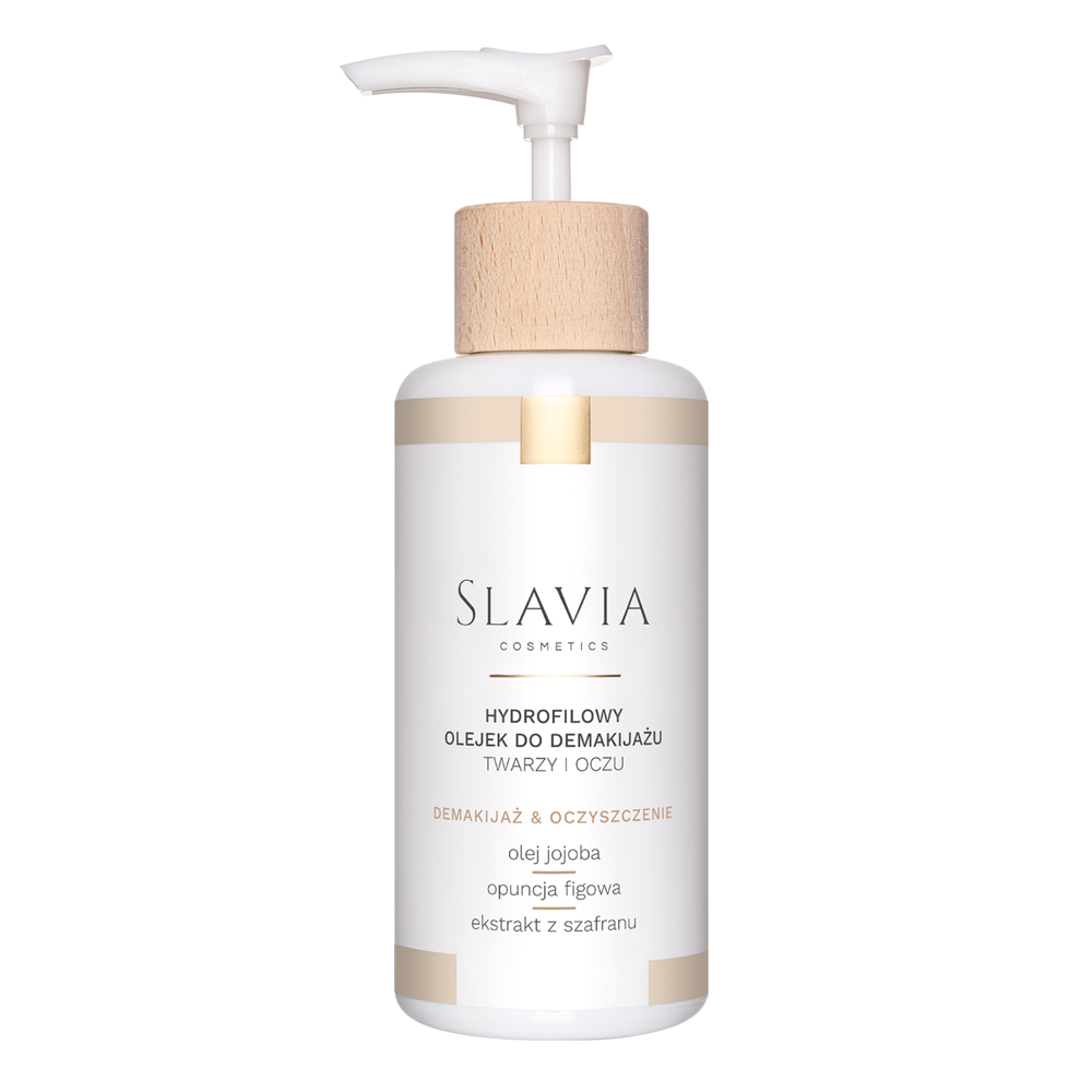 Slavia Cosmetics - Hydrophiles Öl zum Entfernen von Gesichts- und Augen-Makeup - 100ml