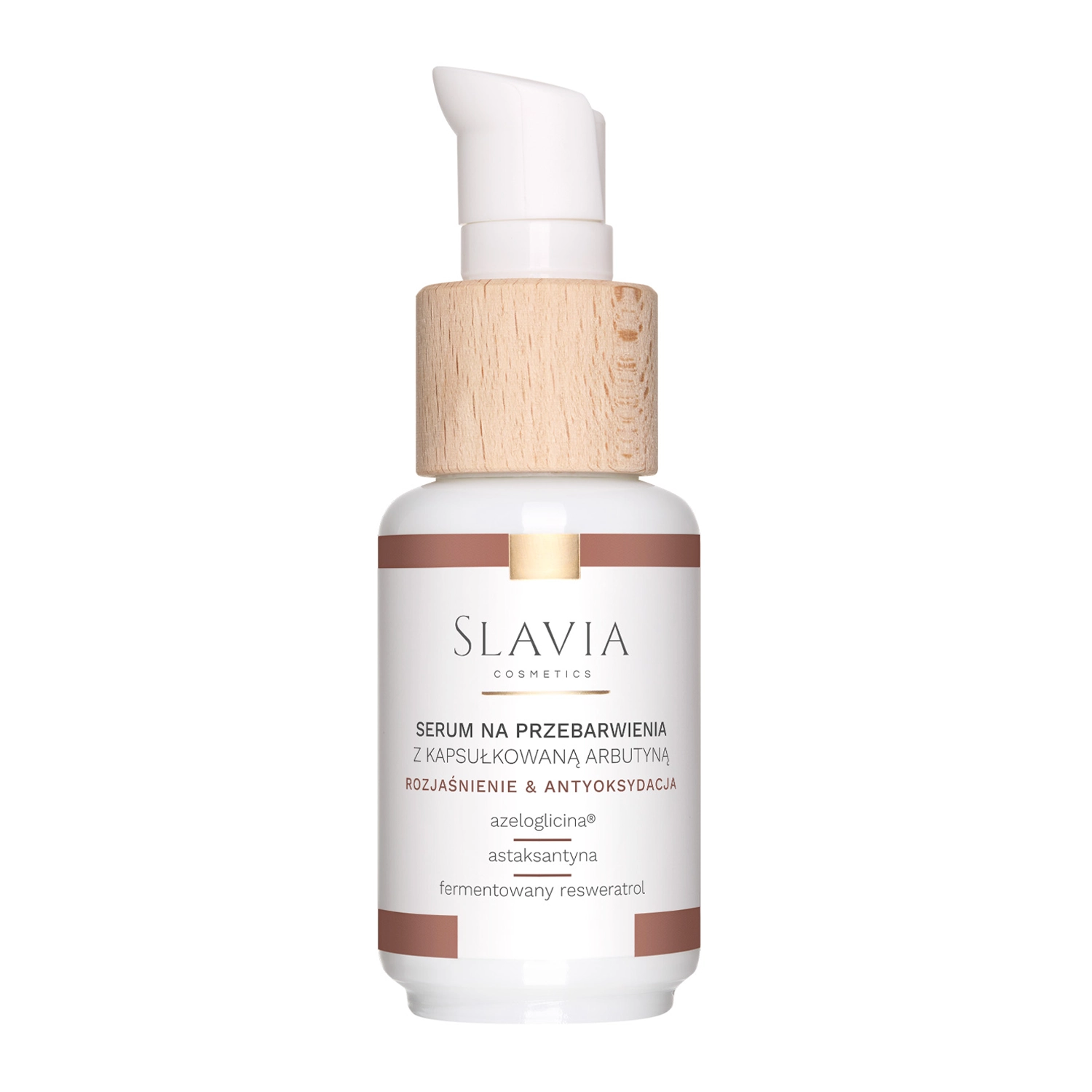 Slavia Cosmetics - Serum gegen Verfärbungen mit eingekapseltem Arbutin - 30 ml