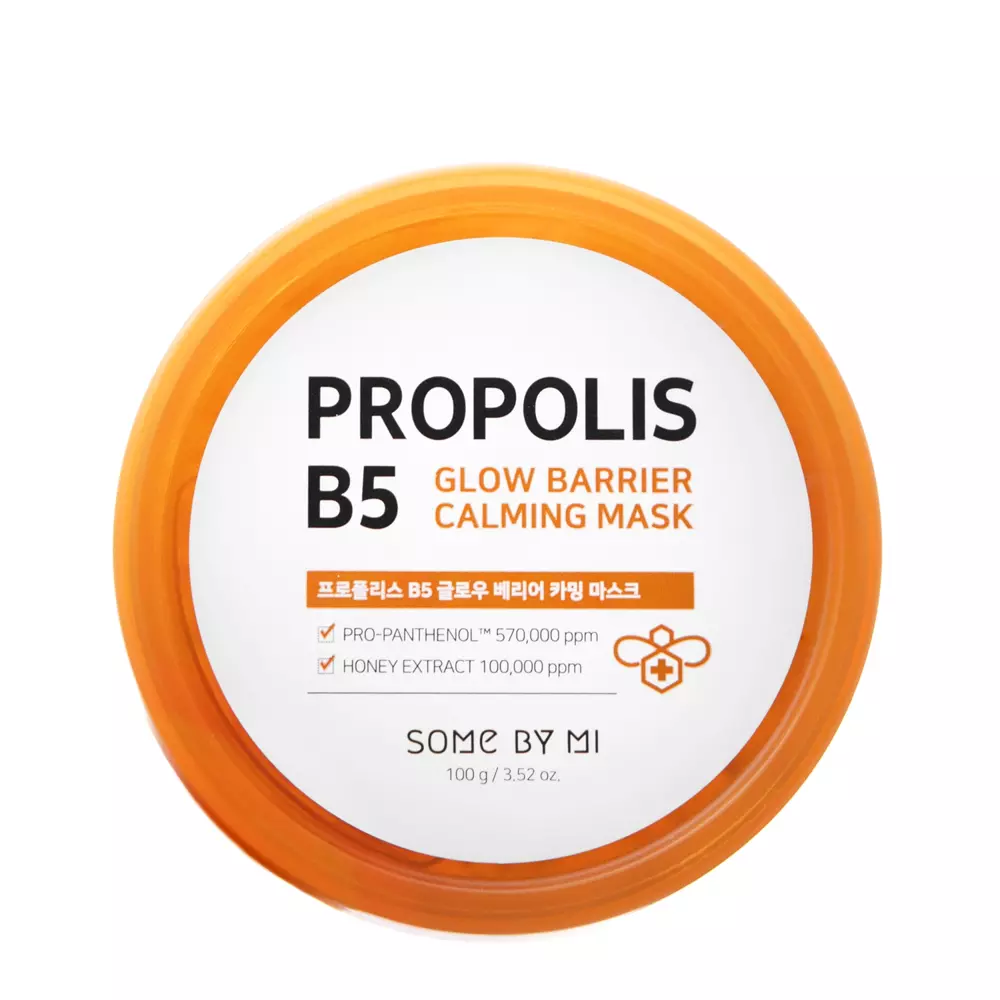 Some By Mi - Propolis B5 Glow Barrier Calming Mask - Lindernde Maske mit Propolis - 100g